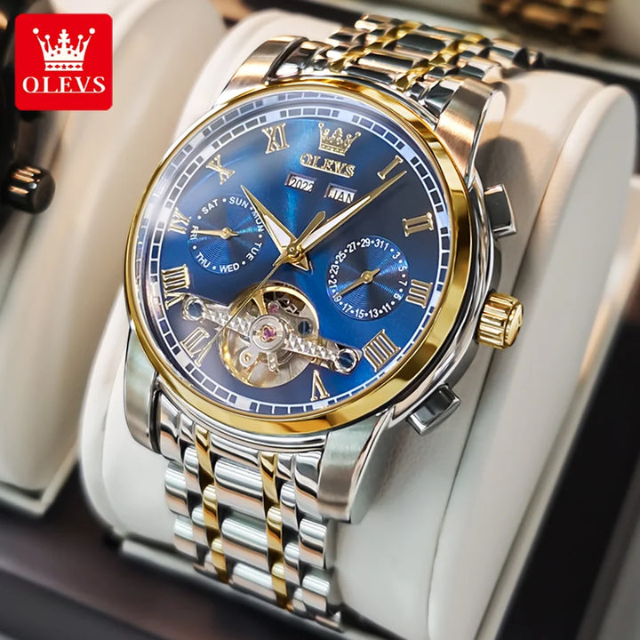 OLEVS Men's Watches Automatic Mechanical Business