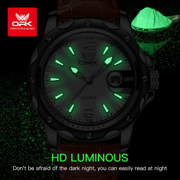 Original Waterproof Watches For Men Digital Mirror Luxury