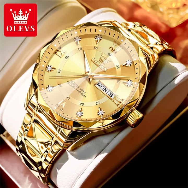 OLEVS Top Brand Men's Watches Fashion Dress Original