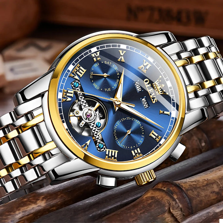 OLEVS Men's Watches Automatic Mechanical Business