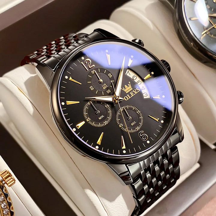 Men's Watch Waterproof Luminous Wrist Watch Quartz