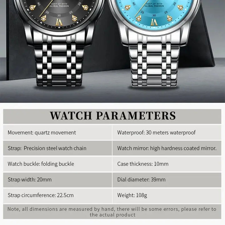 OLEVS Top Brand Quartz Watch for Men Classic Business Men's