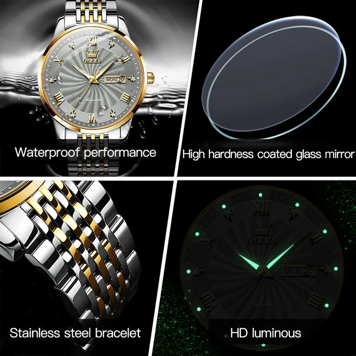 OLEVS Top Brand Luxury Watch for Men