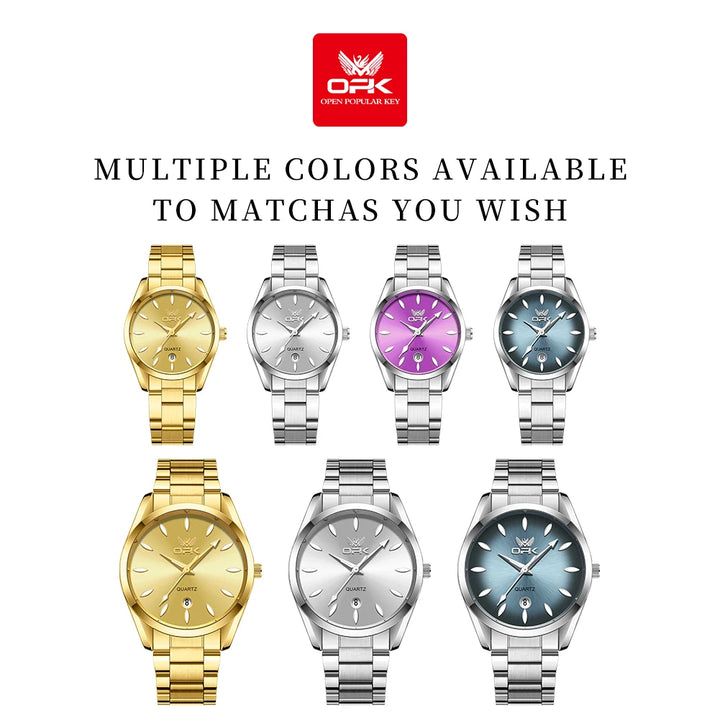 Mens Watch Original Quartz Watch Waterproof Luminous Stainleess