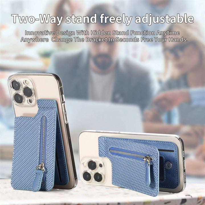 Cell Phone Card Slot Holder Phone Holder Wallet Case For iPhone Samsung Huawei Xiaomi Oppo Vivo Sharp HTC Moto Oneplus