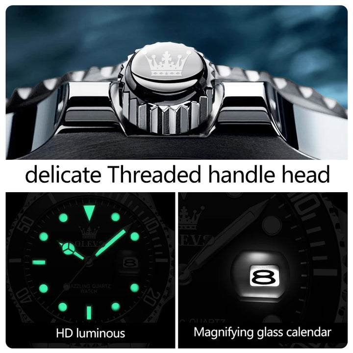 Luxury Brand Watch for Men Waterproof Original Men's Watches