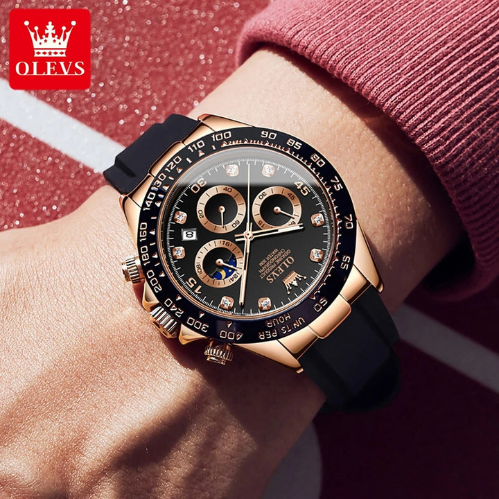 Men’s Chronograph Analog Quartz Watch