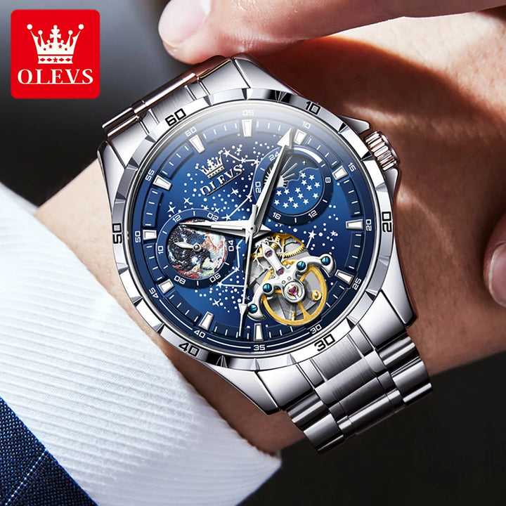 OLEVS Men's Luxury Automatic Mechanical Watch