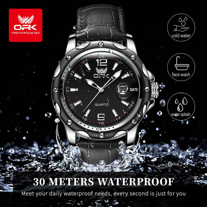 Original Waterproof Watches For Men Digital Mirror Luxury