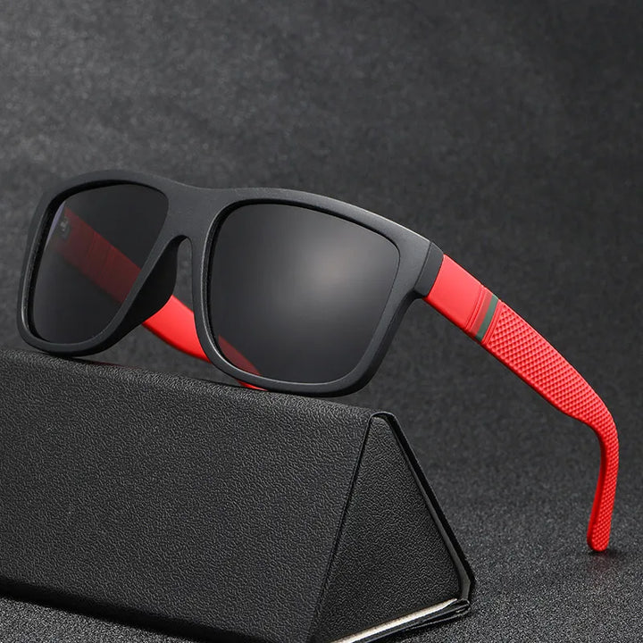 Luxury Brand Polarized Sunglasses Men High-End Outdoor Glasses Fashion Square Driving Eyewear Travel Sun Glasses Uv400