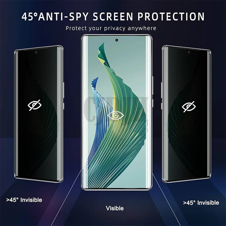 Privacy Anti Spy Peeping Hydrogel Protective Film For Realme GT 6 6T Screen Protector For Realme GT Neo 6 SE Soft Film