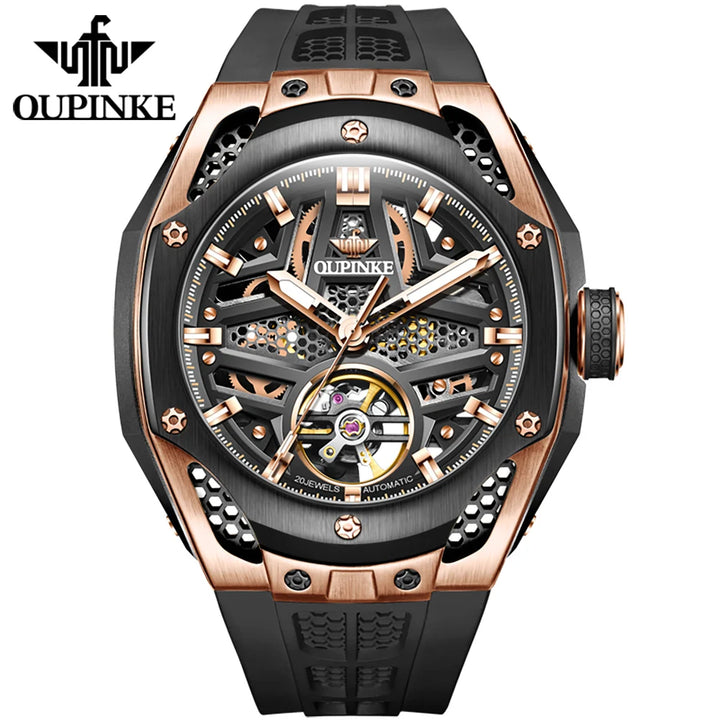 Men’s Full Skeleton Automatic Mechanical Watch