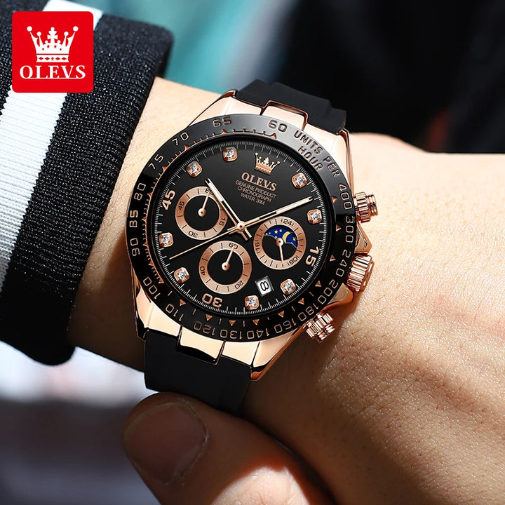 Men’s Chronograph Analog Quartz Watch