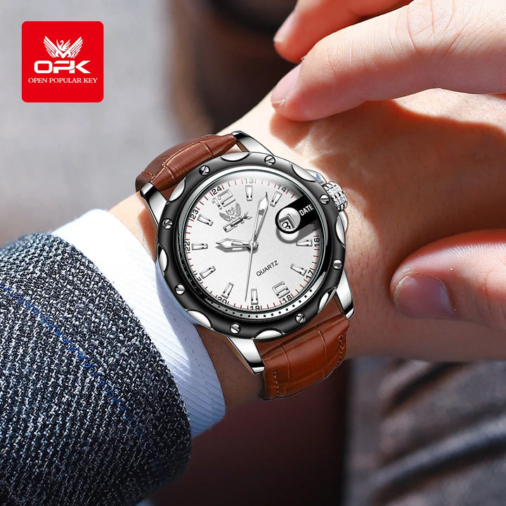 Original Waterproof Watches For Men Digital Mirror Luxury