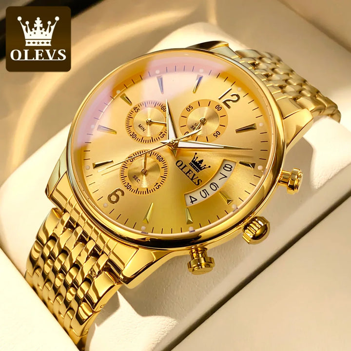 Men's Watch Waterproof Luminous Wrist Watch Quartz