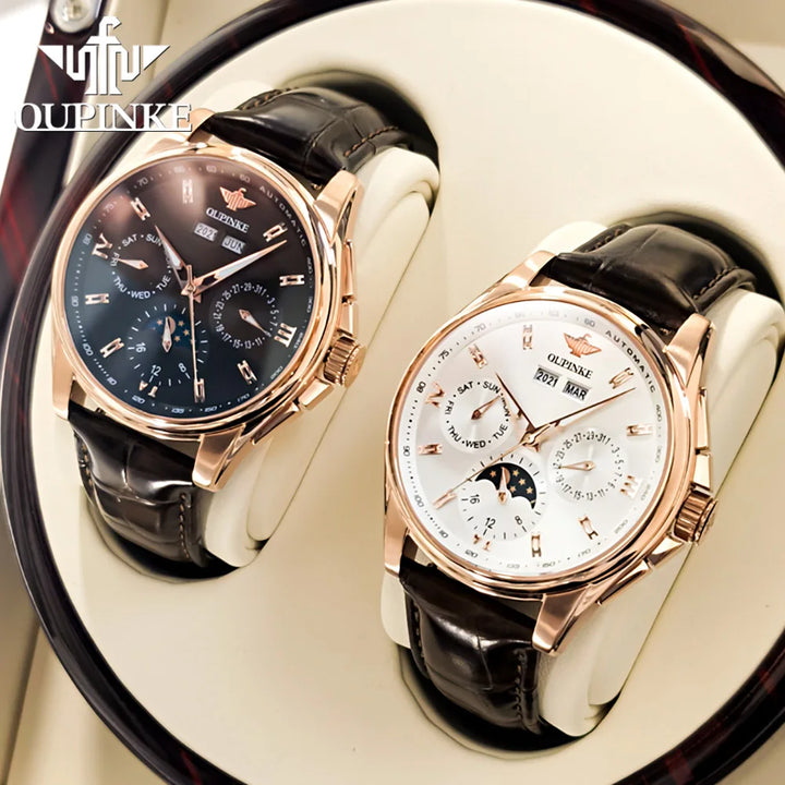 OUPINKE Automatic Mechanical Watch for Men Waterproof