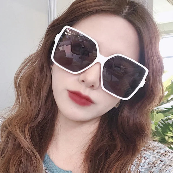 Sunglasses Gradient Plastic Brand Designer Female Sun Glasses Uv400