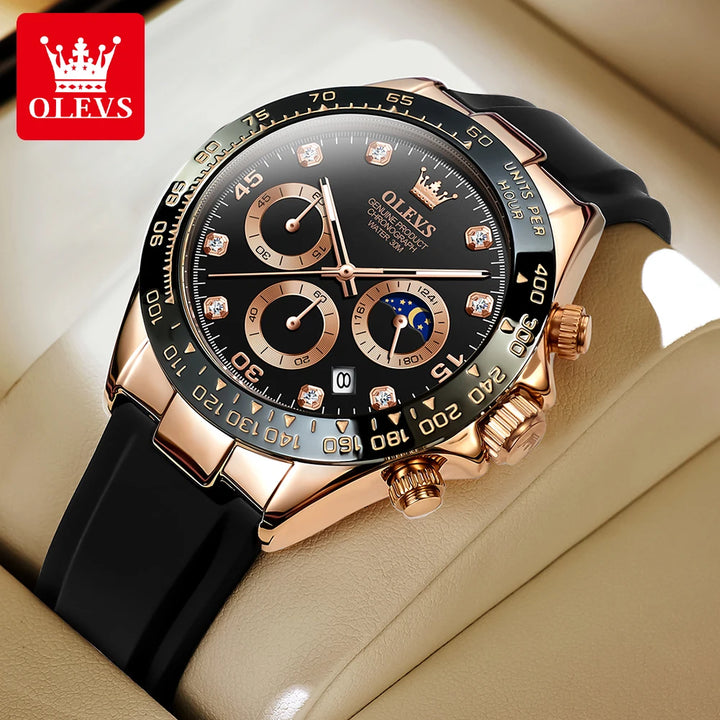 Men’s Chronograph Analog Quartz Watch